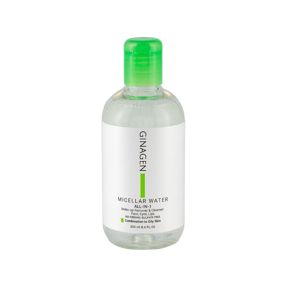 ginagen-micellar-water-for-oily-skin میسلار واتر ژیناژن مخصوص پوست چرب