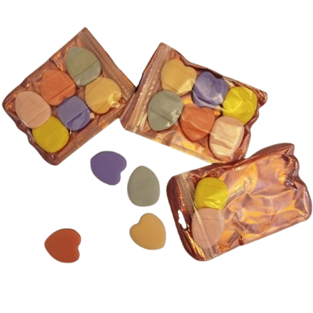 6-piece-finger-makeup-pads پد آرایشی انگشتی 6 عددی