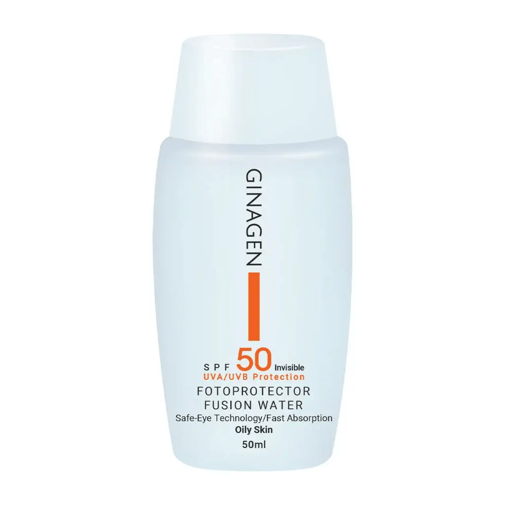 Ginagen Oil-Free Sunscreen Liquid SPF50 for Oily Skin لیکوئید ضد آفتاب پوست چرب ژیناژن SPF50